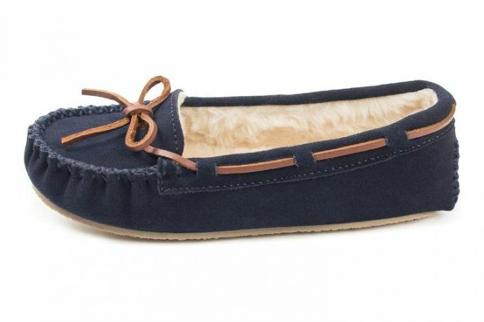 Παντόφλα μαύρης Παρασκευής Amazon Minnetonka Cally Faux Fur