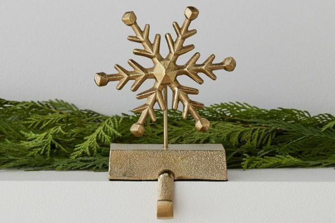 Κάλτσα κάλτσας West Elm Brass Snowflake