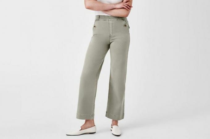 Παντελόνι Spanx Stretch Twill Cropped Wide Leg Panx