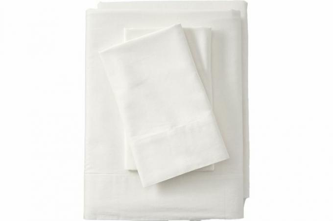 Lands' End 120 Thread Count Garment Washed Cotton Hemp Blend σεντόνια