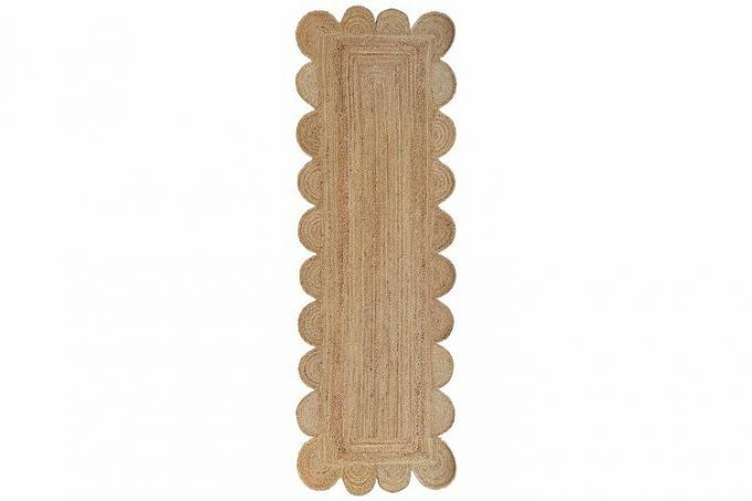 Χαλί περιοχής Amazon Gautam International scalloped Natural Jute