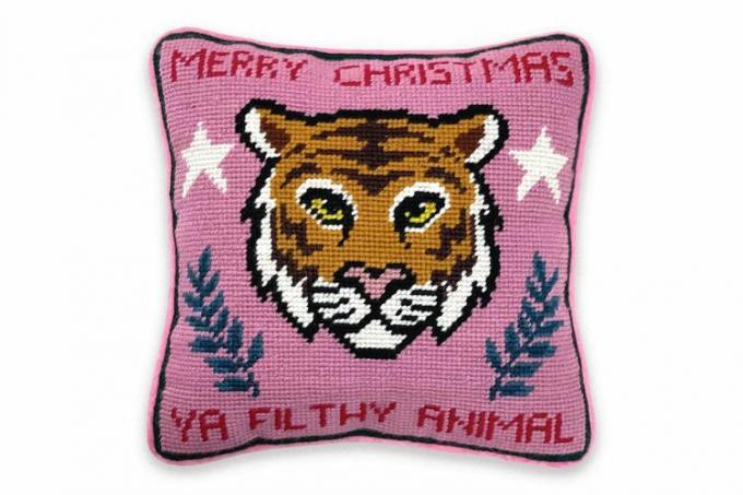 Μαξιλάρι Furbish Studio Filthy Animal Needlepoint