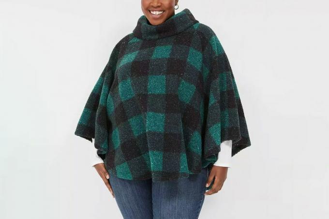 Lane Bryant Relaxed Cowlneck Pullover Poncho