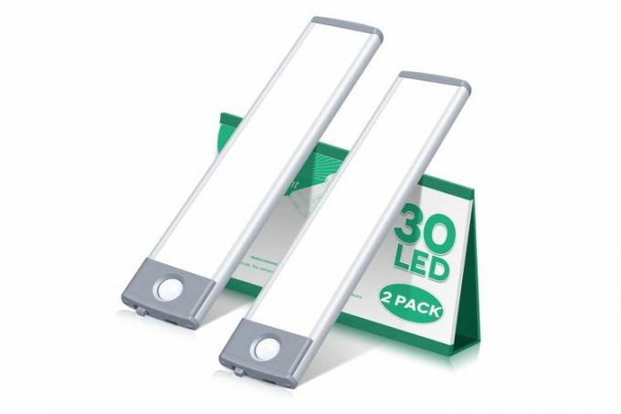 Αισθητήρας κίνησης Under Counter Lights 2 Pack Επαναφορτιζόμενο, 30 LED