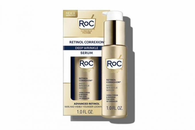 Ορός προσώπου Amazon RoC Retinol Correxion Deep Wrinkle Retinol με ασκορβικό οξύ