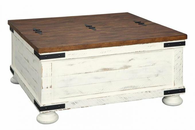 Σχέδιο Amazon Signature από την Ashley Wystfield Farmhouse Square Storage Coffee Table