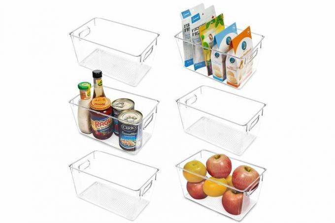 Amazon Vtopmart Clear Plastic Pantry Organizer Dos