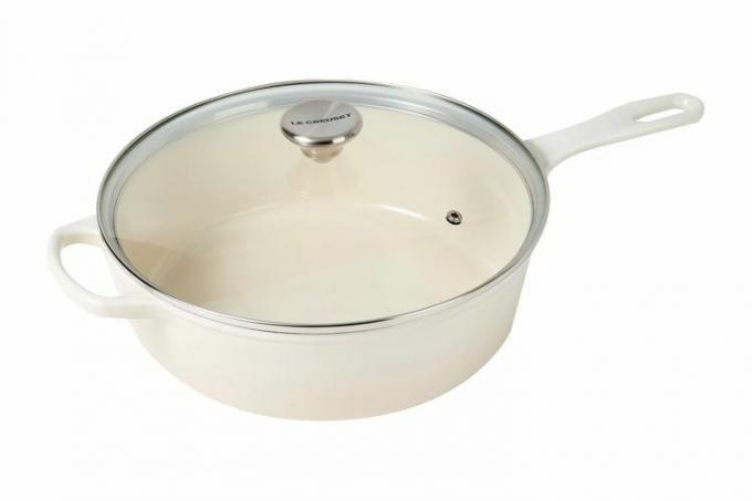 Le Creuset Εμαγιέ Μαντεμένιο Υπογραφή Cassadou με Γυάλινο Καπάκι, 3,75qt