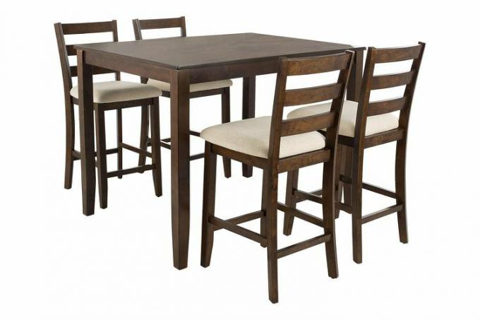 Amazon Safavieh Home Collection Melvin 5 Piece Pub Set, καφέ και μπεζ